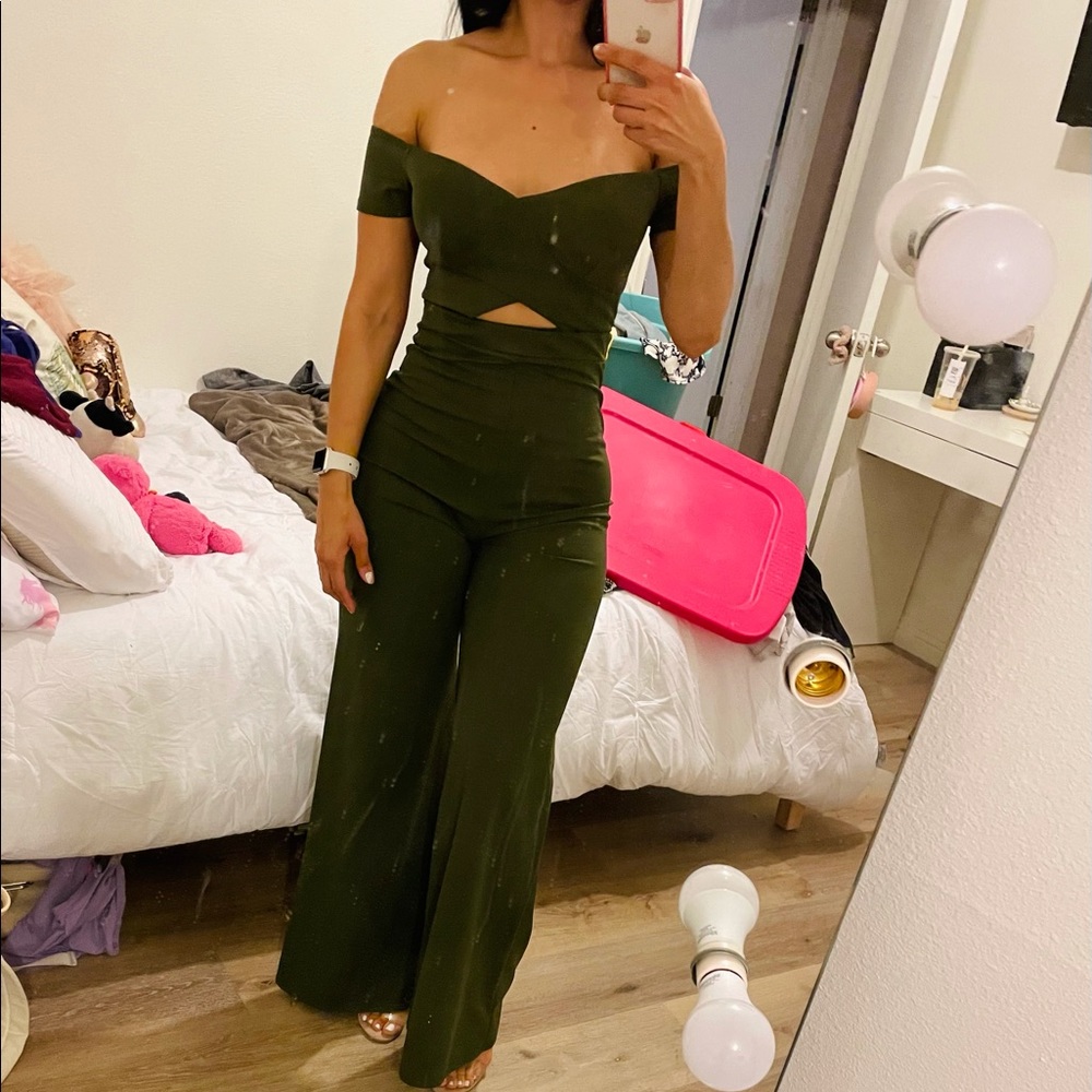 Beautiful olive jumpsuit
